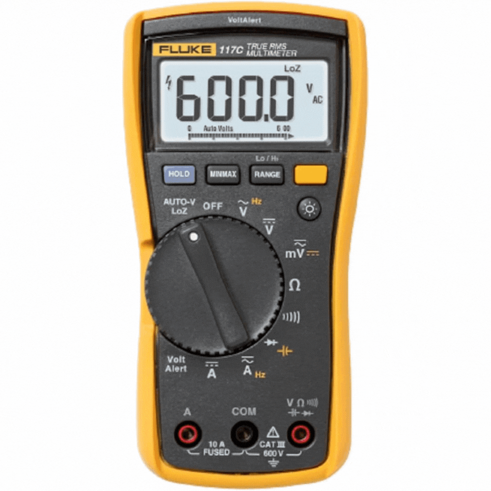 Multimeters for PLC Programmers, Engineers, and Technicians | Option 1 - Fluke 117 Digital Multimeter